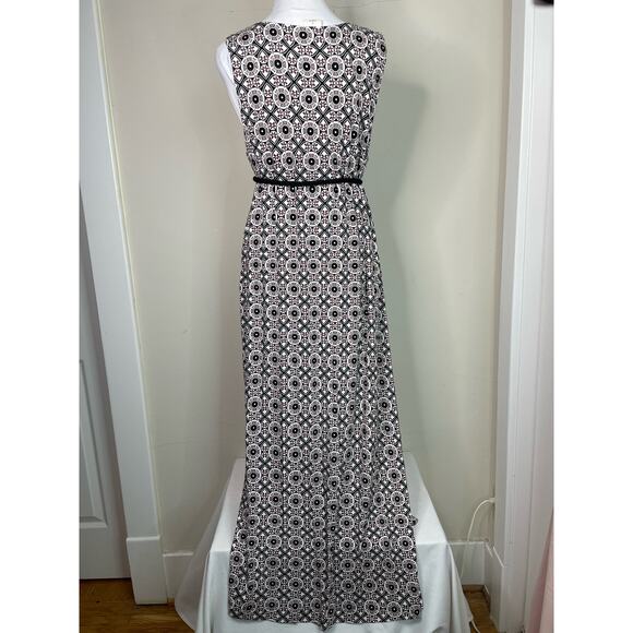 Soma Keyhole Ginger Root Geometric Maxi Dress - Size L - Picture 5 of 9